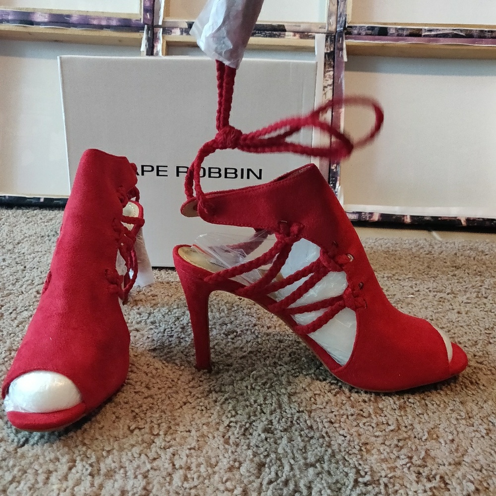 Strap up Ankle Boots